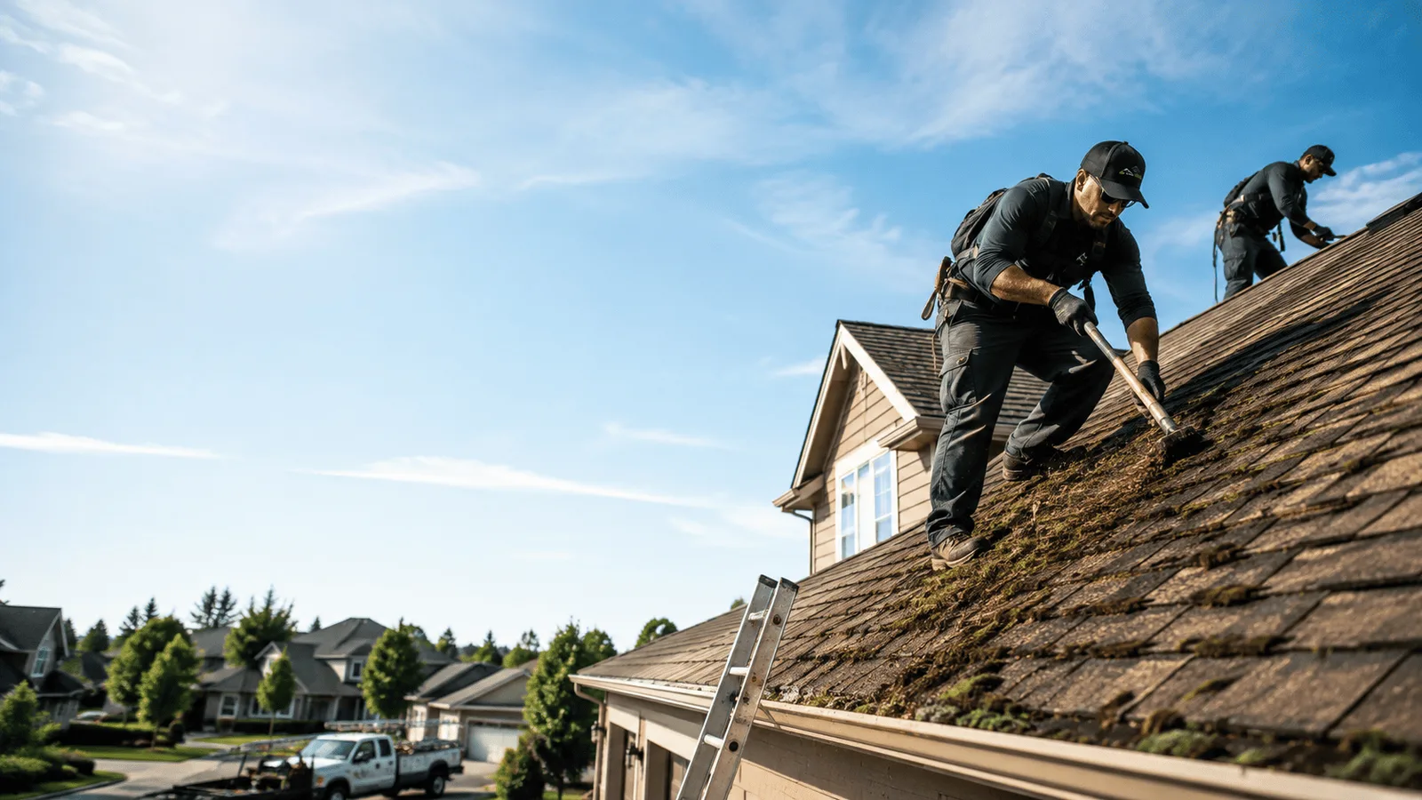 Roof Moss Removal in Horton, KS near me